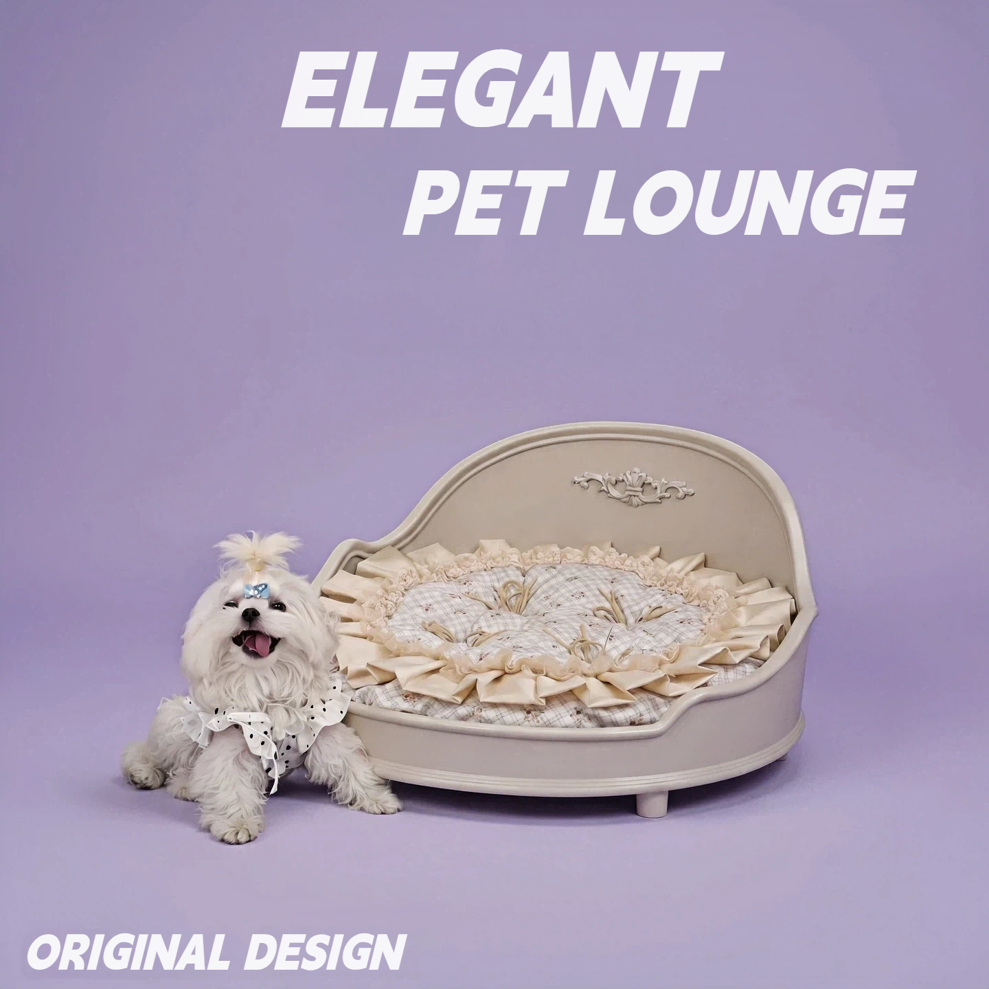 Versailles Pet Lounge Bed | PET ARTIST