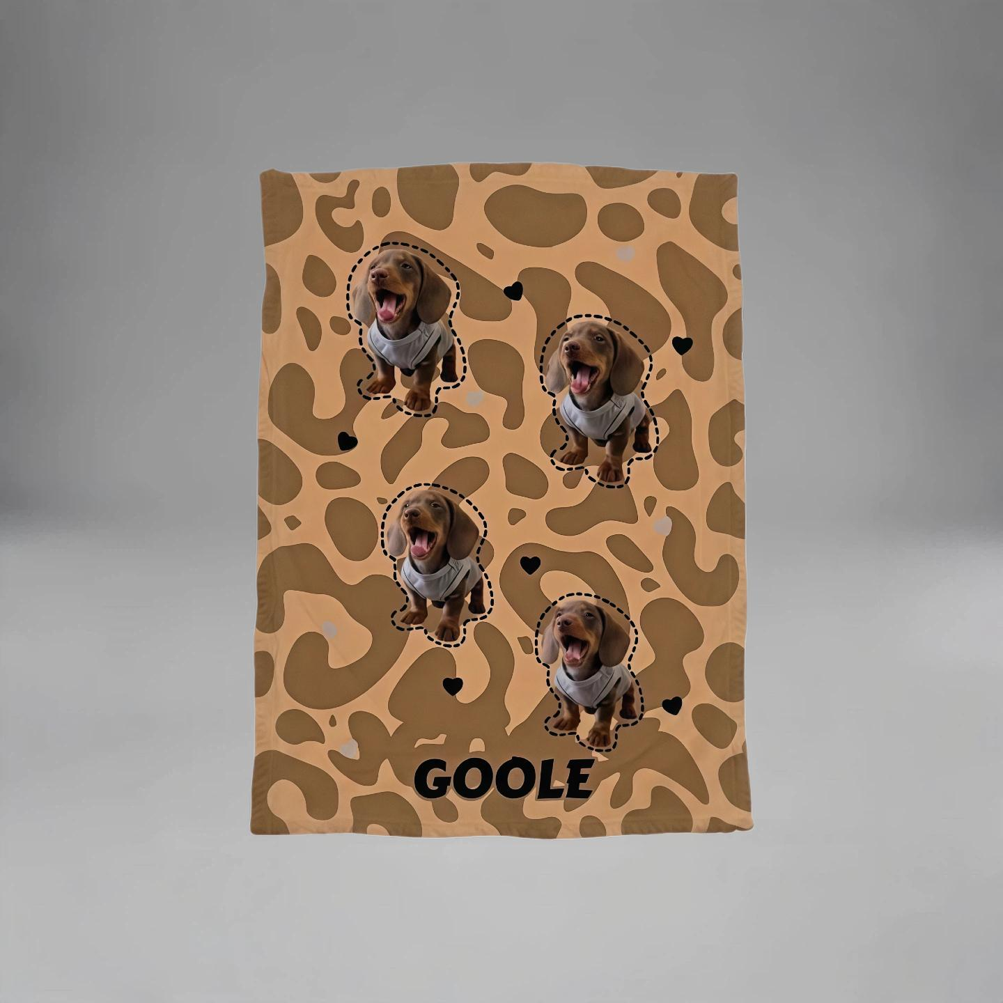 Personalized Pet Portrait Blanket | PET ARTIST