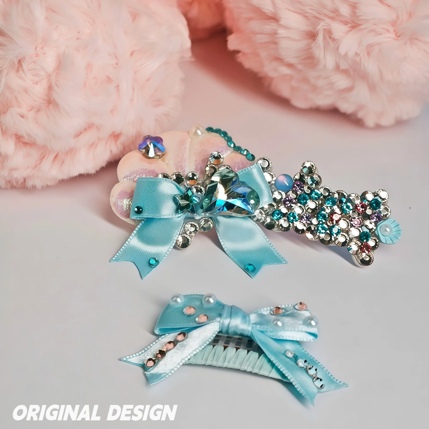 Coral Tide Hair Clip Set | PET ARTIST