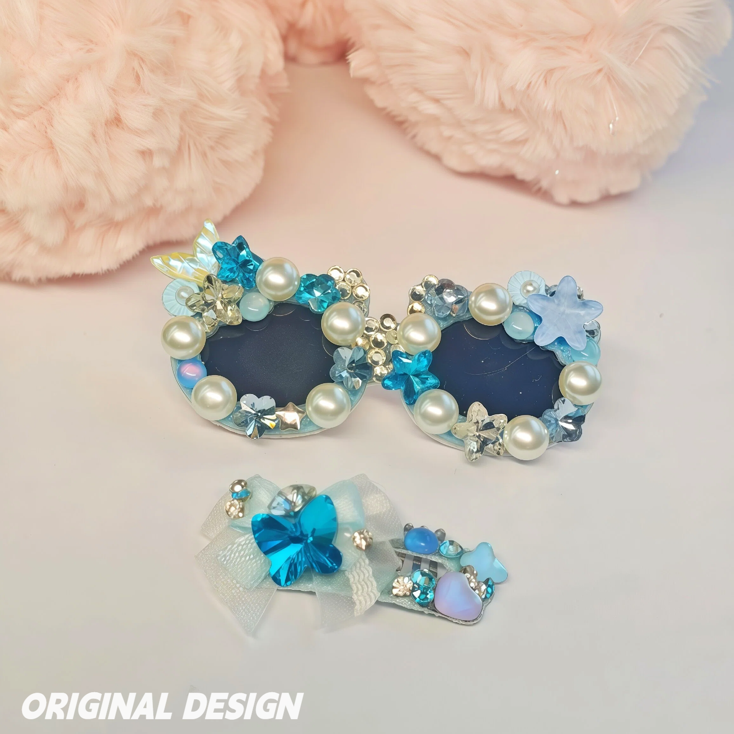 Pearl Sailor Hair Clip Set | PET ARTIST