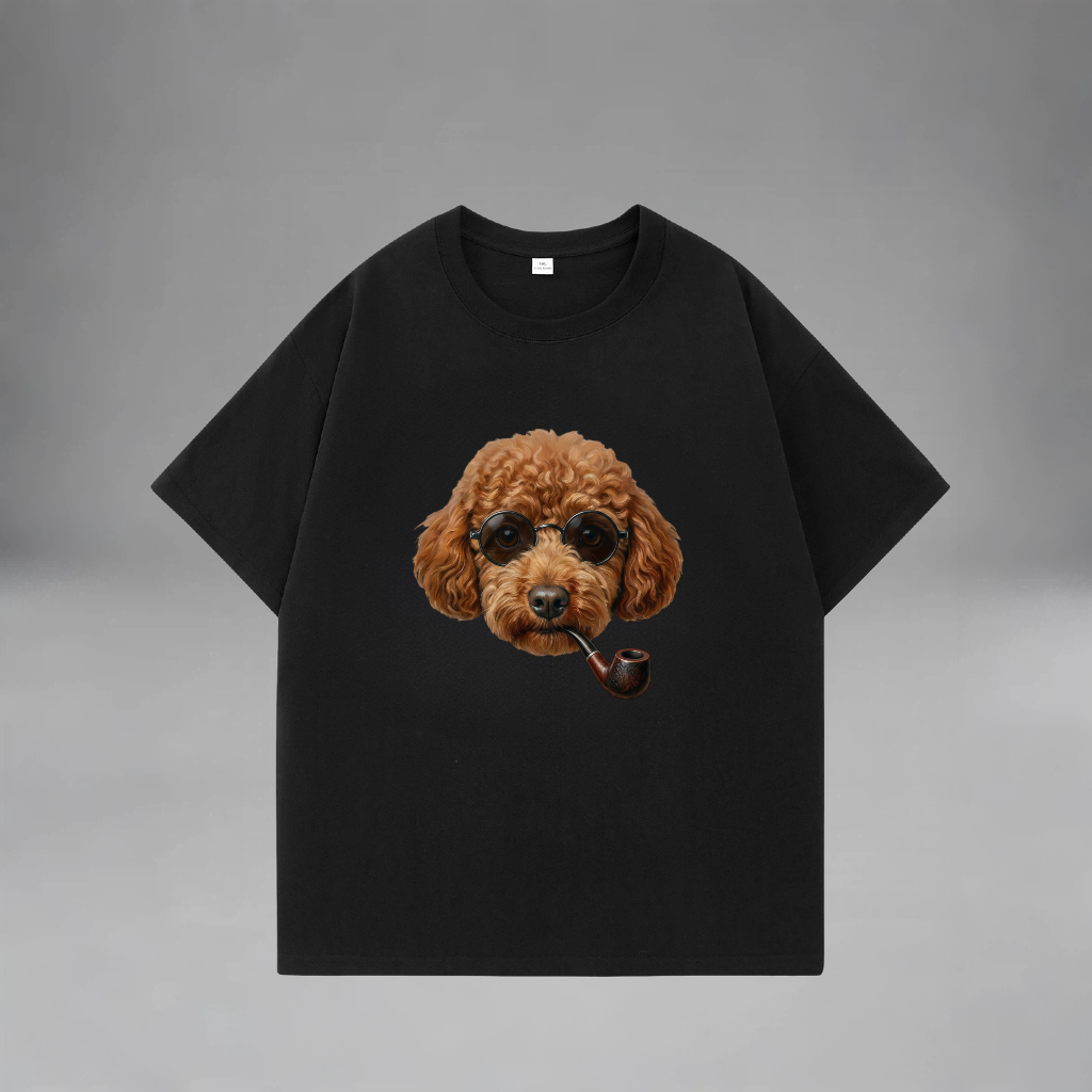 Pet Graphic T-Shirt Dog & Cat Print Tee Soft Cotton Shirt for Men Women, Cute Animal Design Options for Pet Lovers