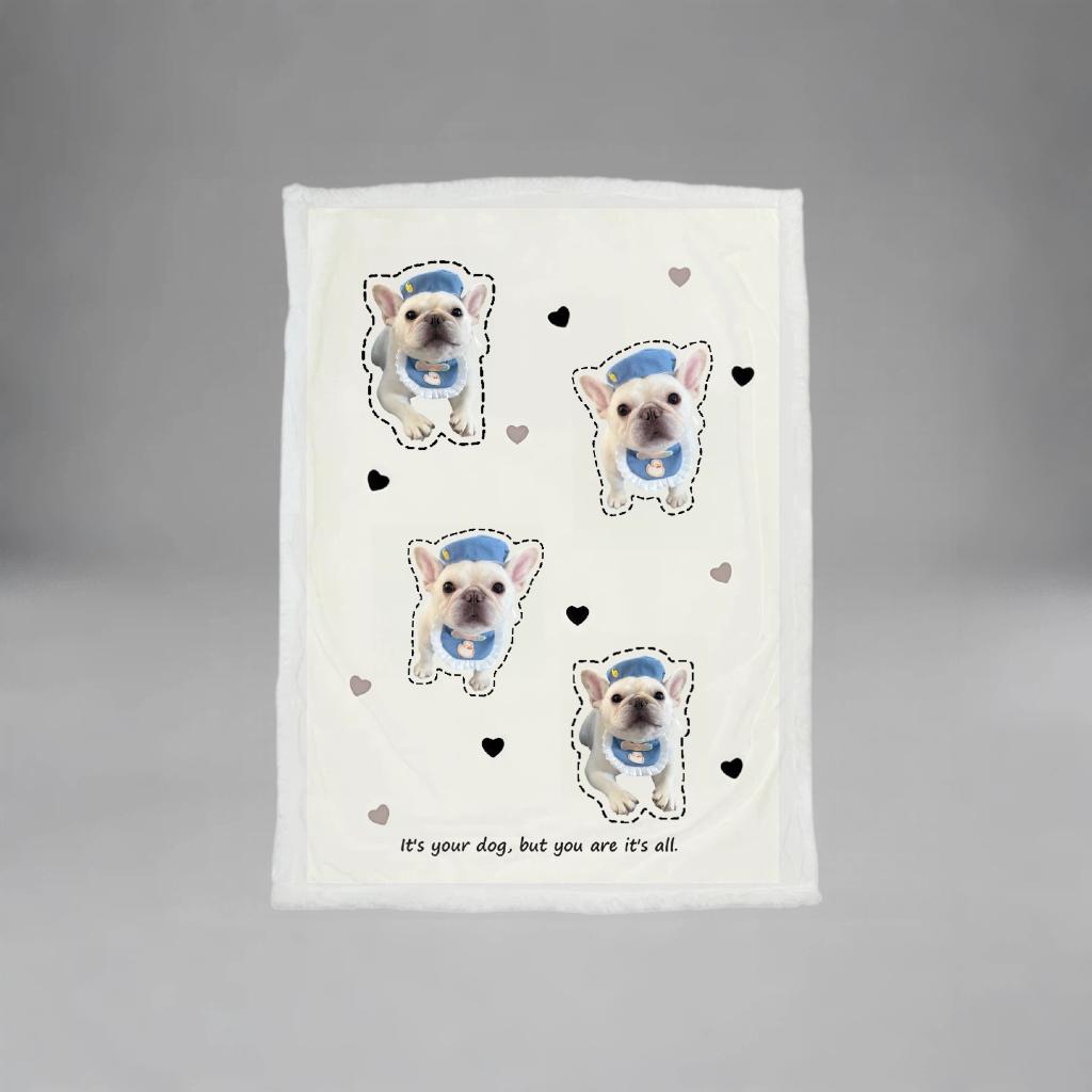 Personalized Pet Portrait Blanket | PET ARTIST