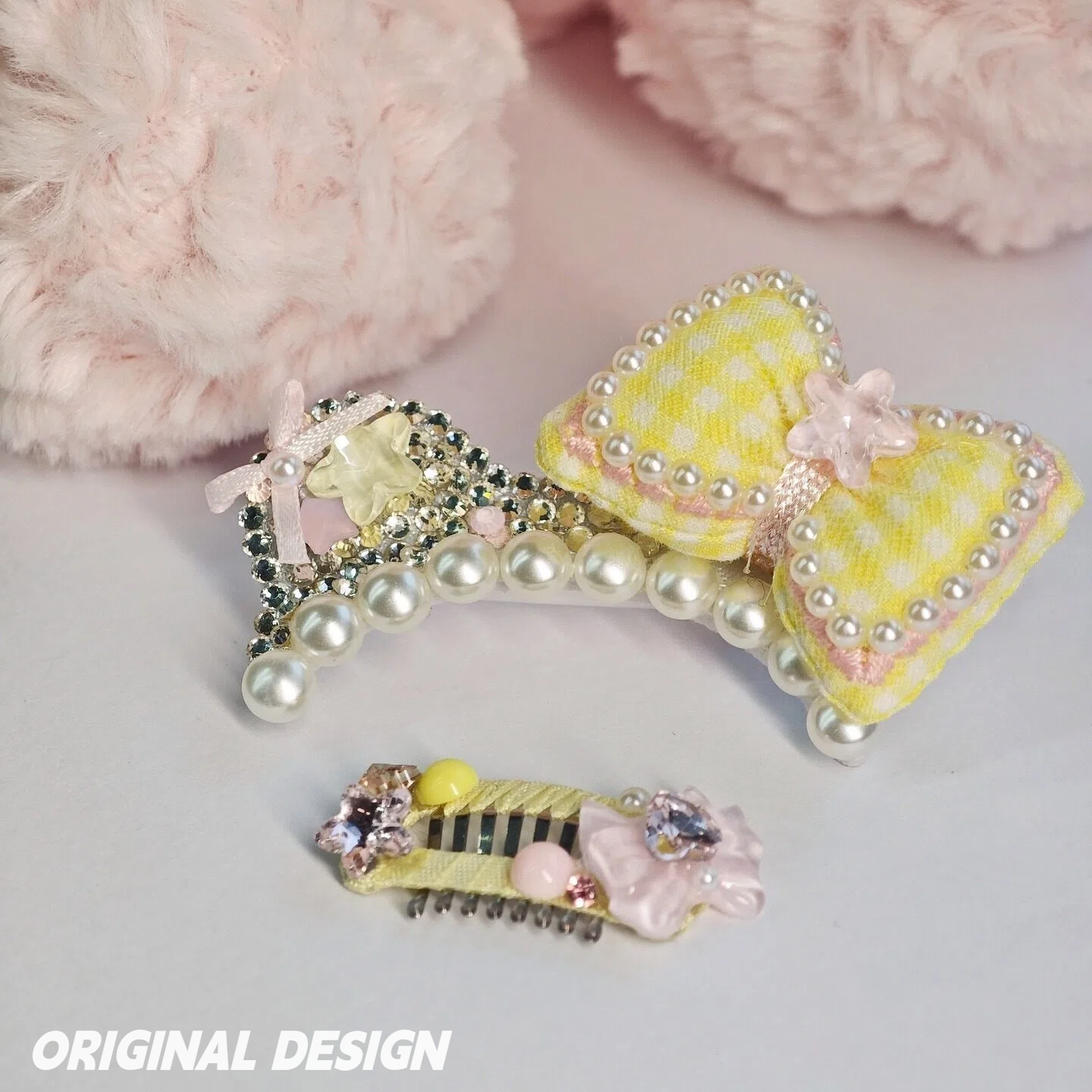 Daffodil Wings Hair Clip Set | PET ARTIST