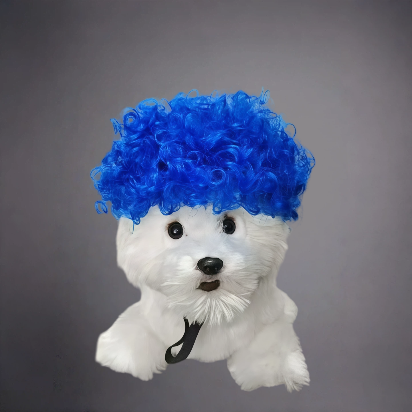 Pet Afro Wig for Dogs & Cats – Funny Curly Explosion Hair Costume for Cute Photos & Dress-Up